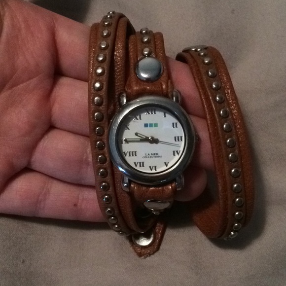 La Mer leather wrap watch - Picture 2 of 3